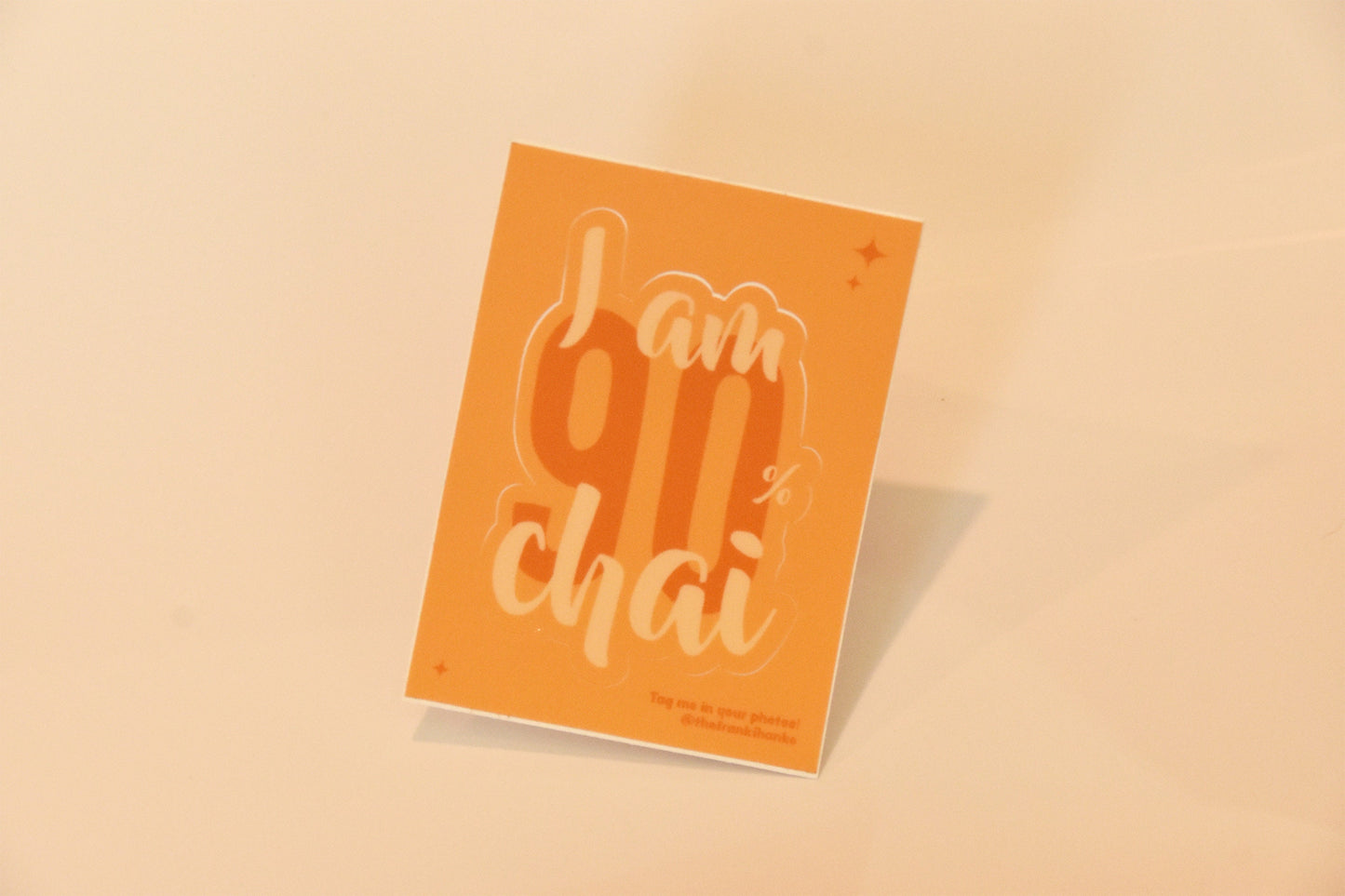 Chai Vinyl Sticker