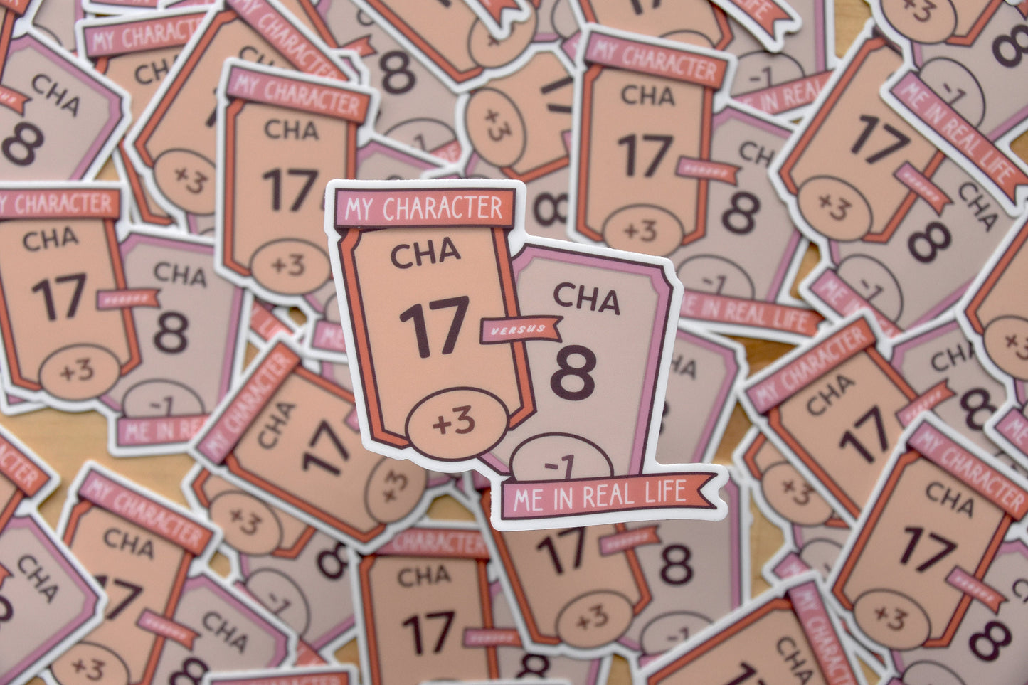Charisma Check Sticker