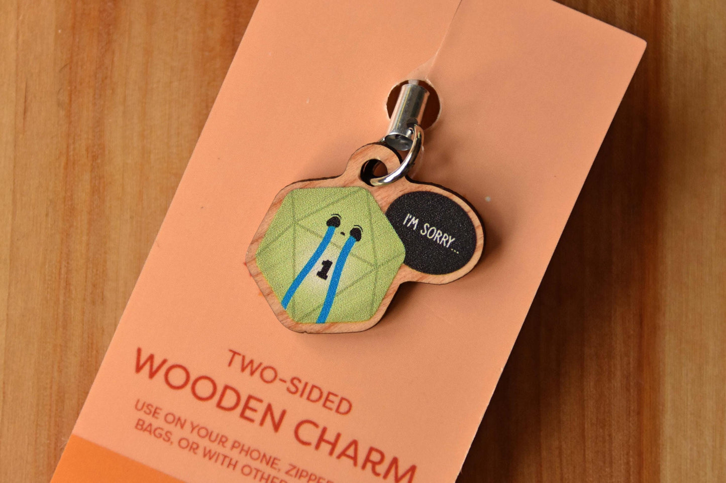 Duality of Dice Phone Charm