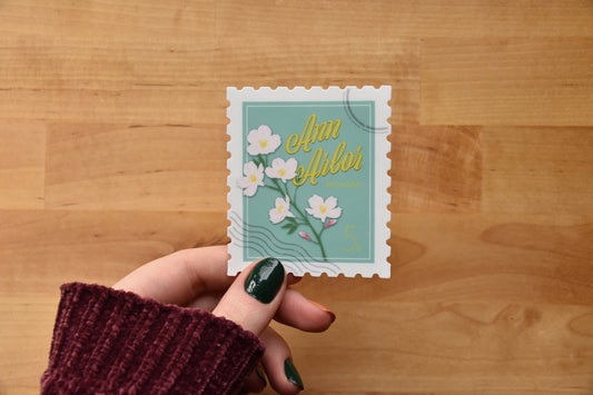 Ann Arbor Stamp Sticker