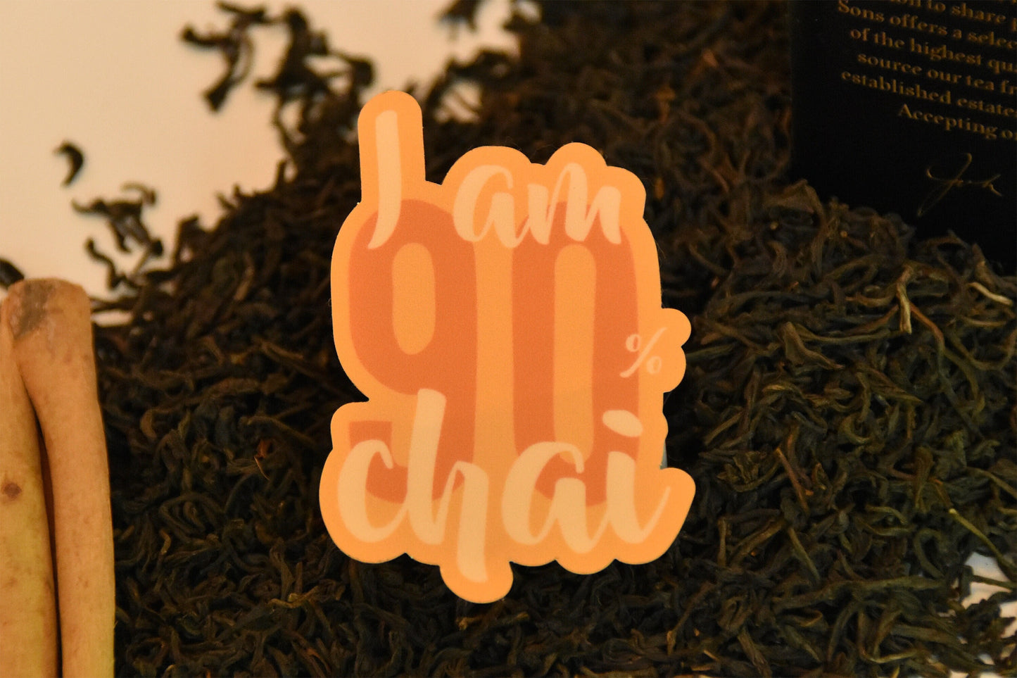 Chai Vinyl Sticker